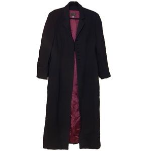DOLCE & GABBANA Women Black Long Coat 10/46